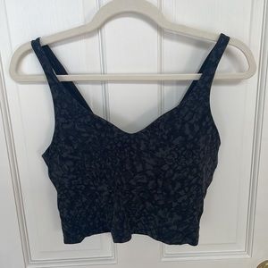 Lululemon Align Tank, Size 10 “Wild Thing Camo Deep Coal Multi” color